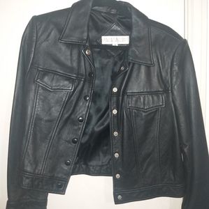 Valerie Stevens Lambskin Leather Jacket